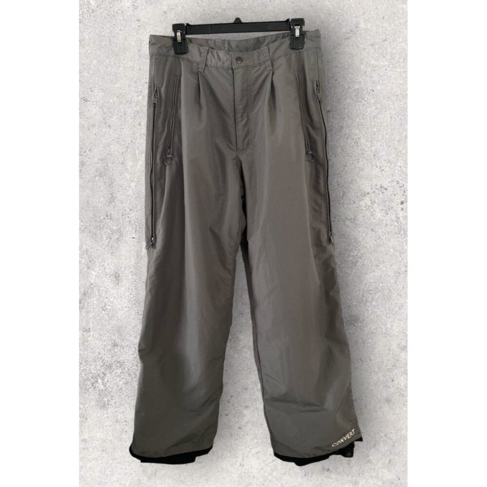 Convert Ski/Snow Snowboard Pants Men’s L 32 x 31 Gray PLEASE READ DISCRIPTION